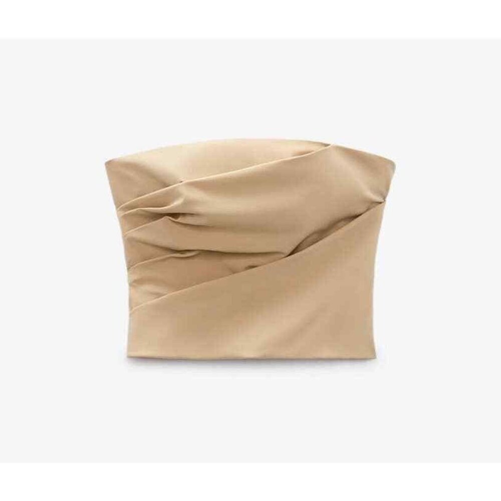 Zara straight neck top SIZE M 2306/656/704